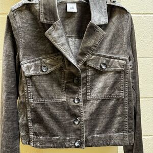 CAbi Charcoal Jean Jacket